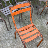 14 metal bistro chairs