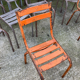 14 metal bistro chairs