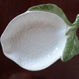 Set of two white ceramic ramekins