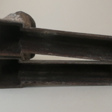 Pair of ancient cast iron channels