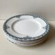 Set of 6 dessert plates St Amand & Hamage