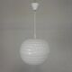 Vintage pendant lamp Aloys F. Gangkofner for Erco, plastic sphere