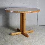 Charlotte Perriand (selection of ) for Les Arcs, pine table, France, circa 1960