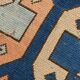 6x11 Unique Handmade Blue Persian Rug, 188x328Cm