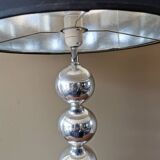 Vintage metal ball lamp from the 80s