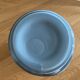 Vase  art déco en verre gris Anchor Hocking