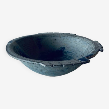 Ceramic fish bowl signed