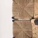 5 chaises marocaines en bois bleu