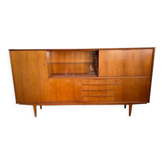 Sideboard teak bar NF AARNO scandinavian 60s