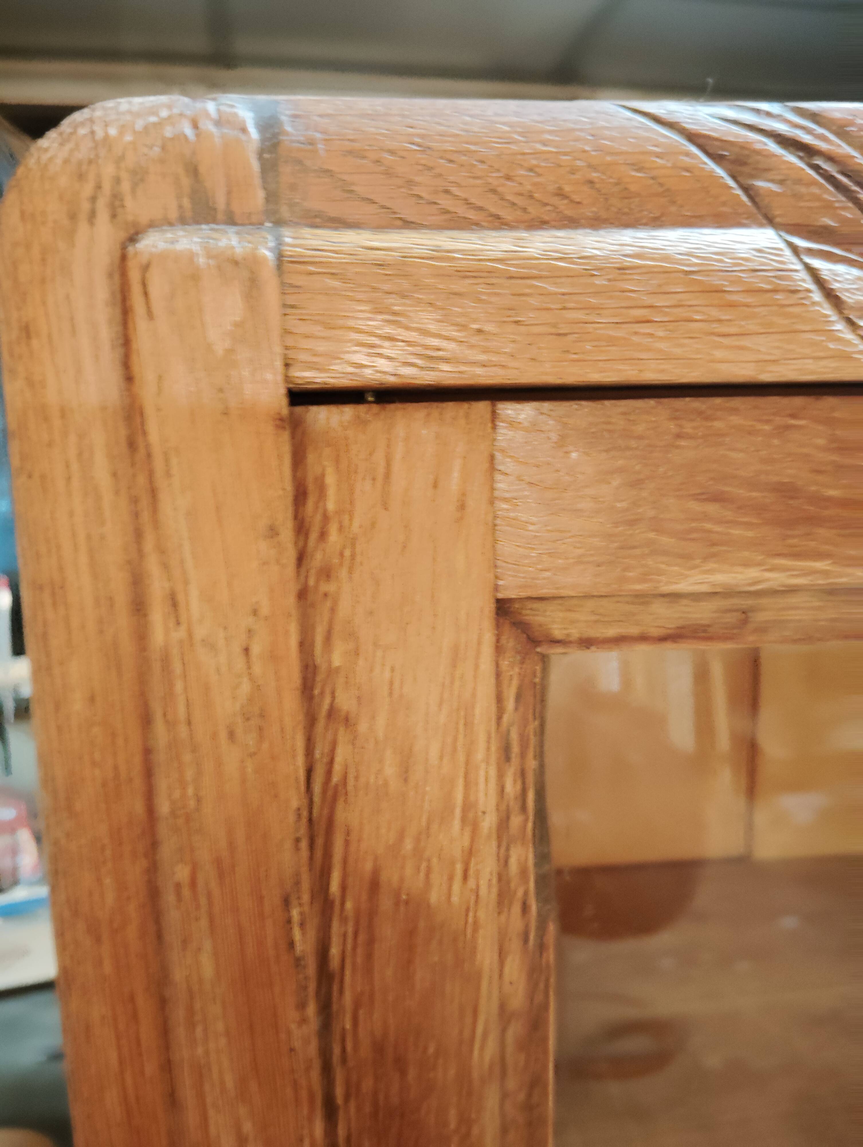 Restored "Art Deco" wardrobe, display cabinet, bookshelf.