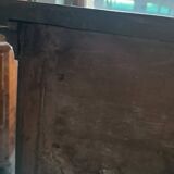 Grand Buffet Antique Du 17ème Siècle En Noyer Du Nord De l'Italie