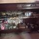 Old Breton oak sideboard – 2 doors, 2 drawers