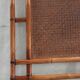 Traditional bamboo and cane headboard, 70's