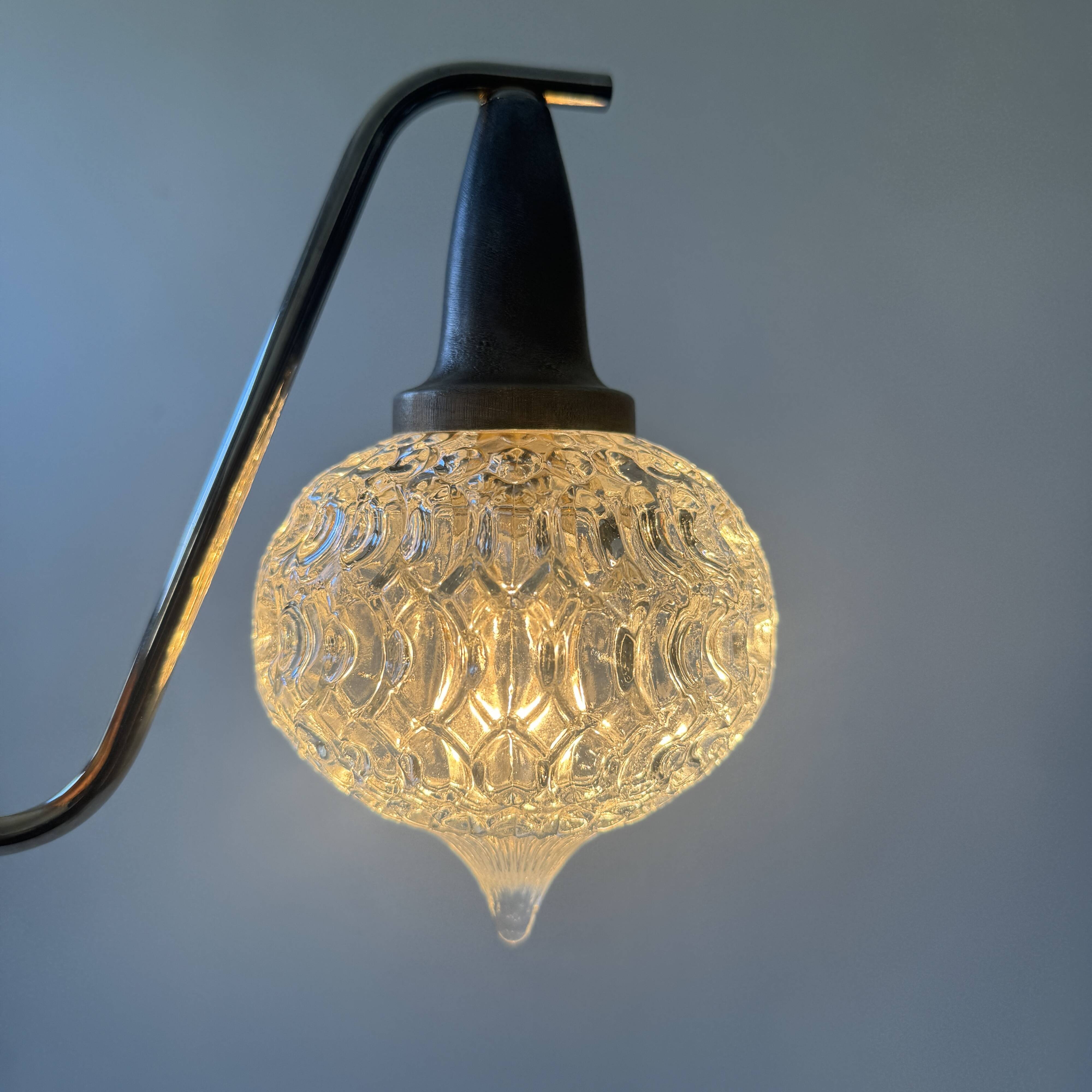 Pair of old vintage wall lights 1950