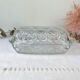 Vintage glass butter maker made in france reims
