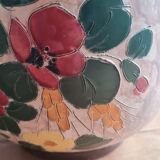 Vallauris earthenware vase