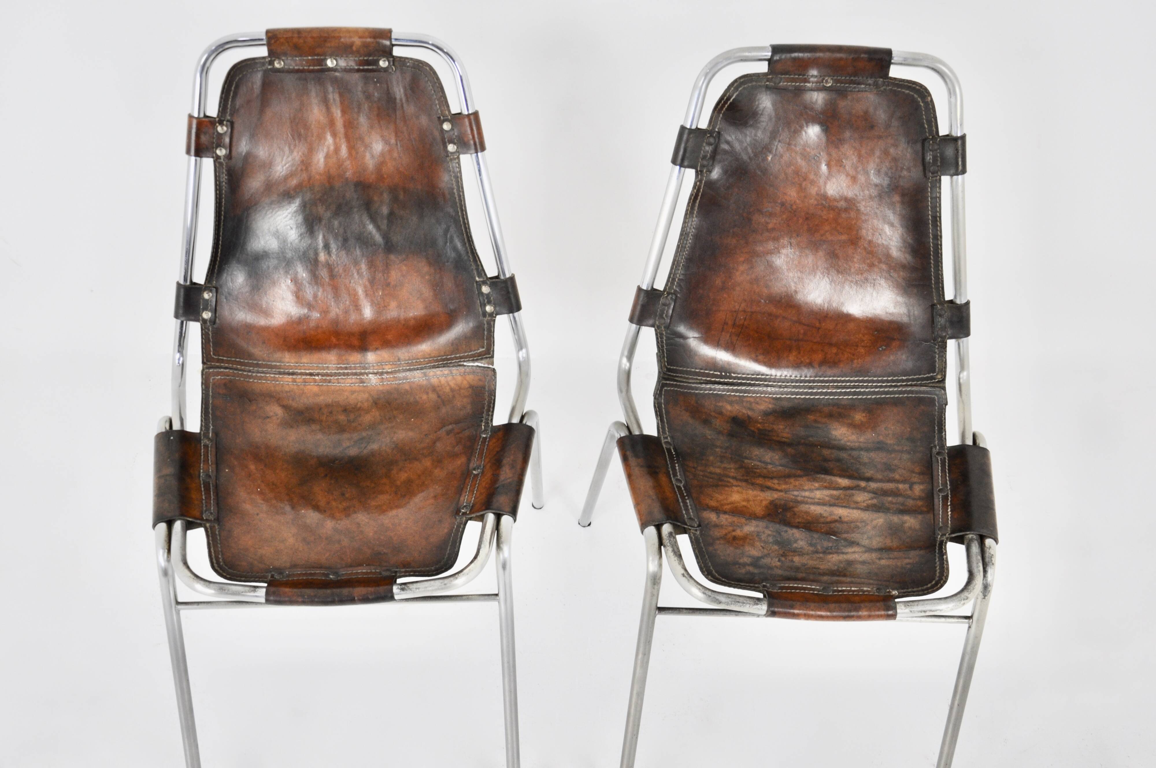 Les Arcs chairs by Dalvera, 1960s, set of 2