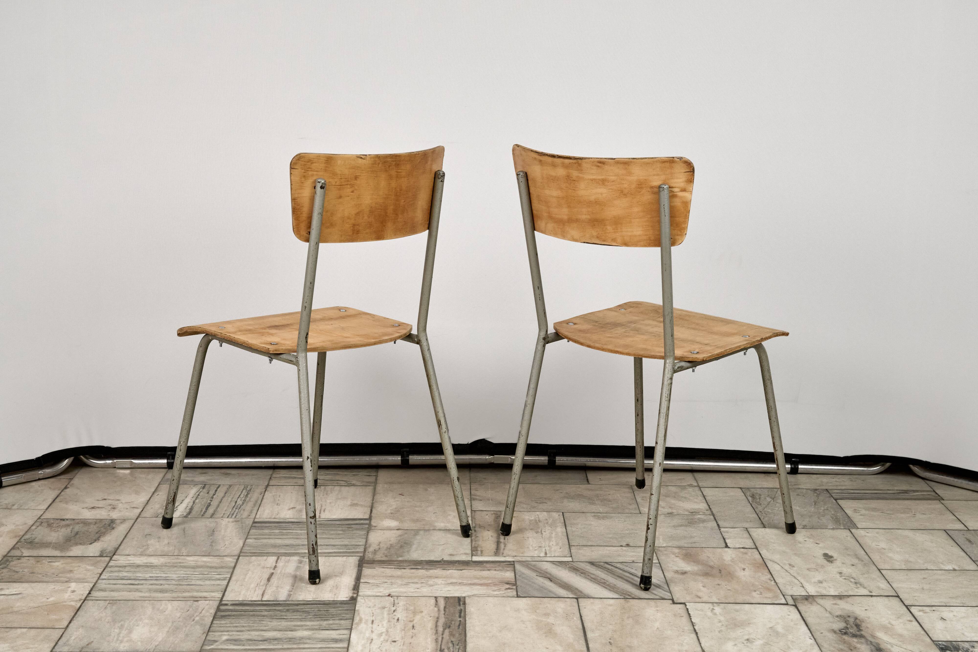 Set of 4 Vintage Chairs, 1960s, Czechoslovakia