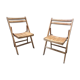 Pair of folding chairs