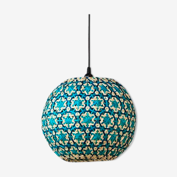 Globe bamboo lighting