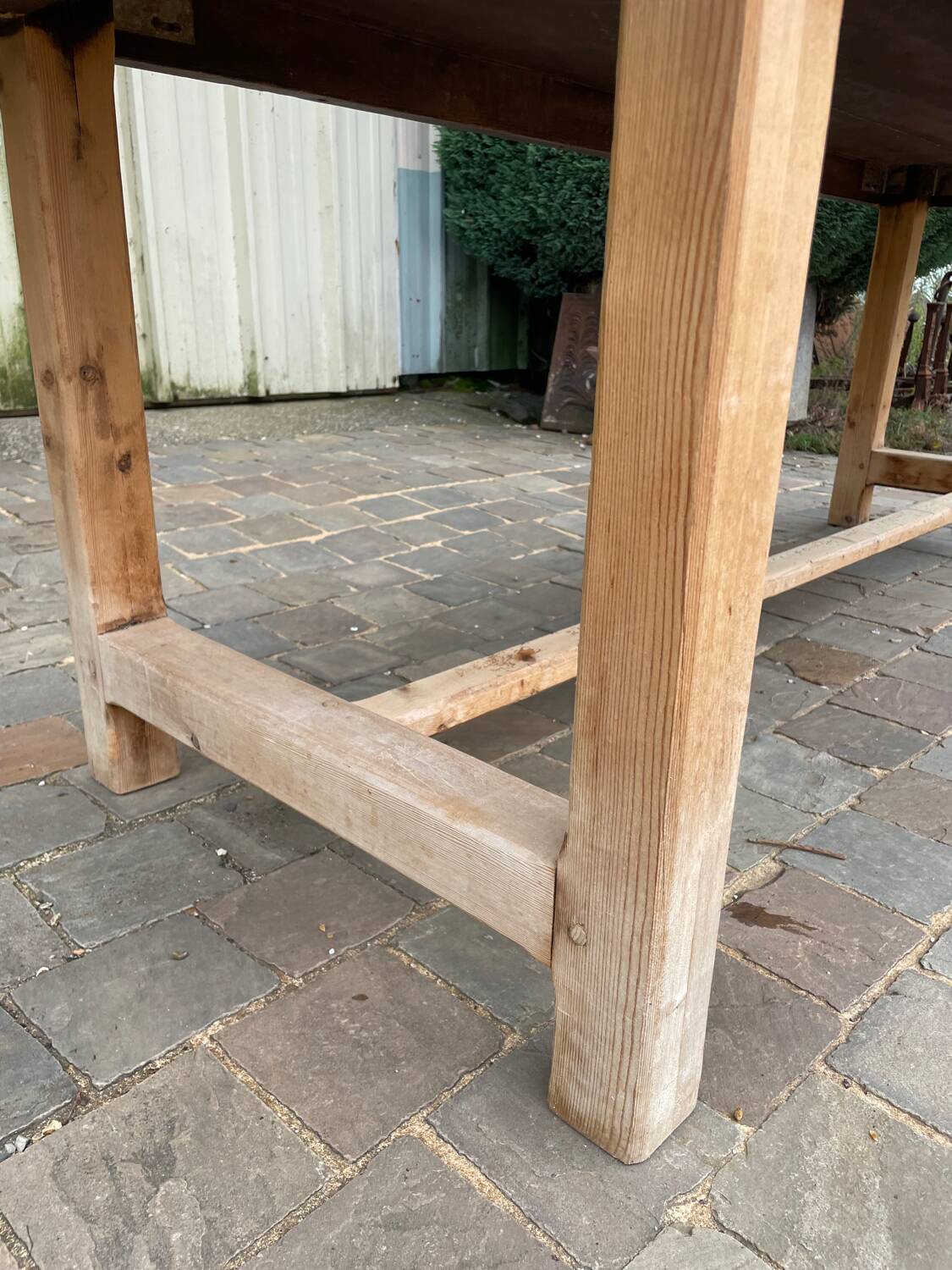 Table de ferme ancienne sapin 10 personnes