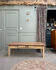 Large patinated farmhouse coffee table