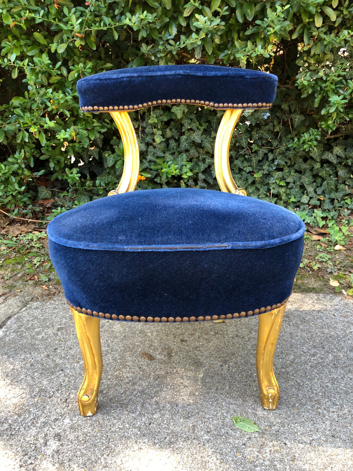 Chaise de fumeur style Louis XV