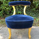 Chaise de fumeur style Louis XV