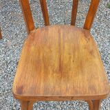 Set of 6 1950s bistro chairs