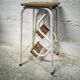 Escabeau marche pied vintage