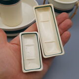 Old bathroom kit miniature ceramic toy k and g lunéville