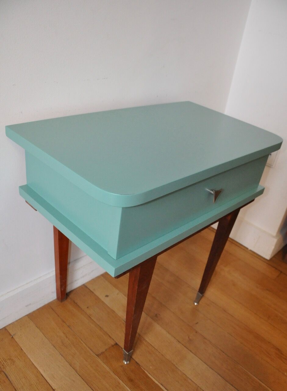 Vintage bedside table