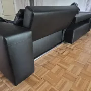 B&B Italia - Andy '13 - Paolo Piva - Sofa design in black natural leather