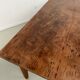 Teak dining table with spindle legs, 50s