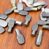 William Watting walnut wall rack Fristho Franeker, 1956