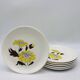 6 Dessert plates, Sovirel, dating from the 70s.