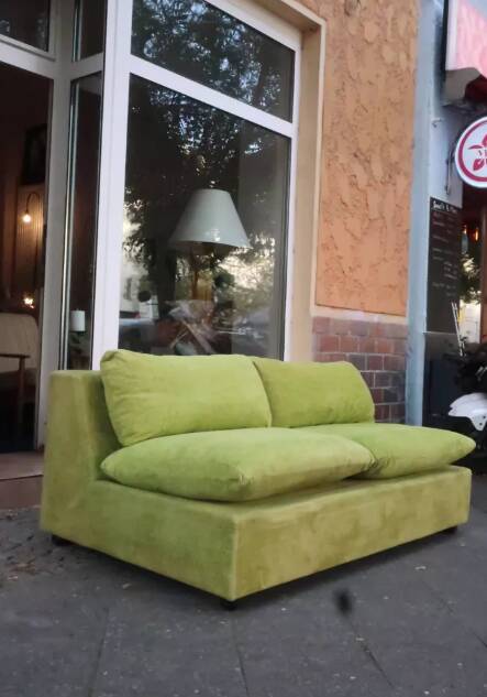 70s fireside chair and sofa duo