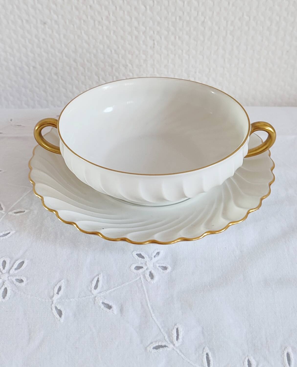 Havilland Limoges porcelain cup and saucer