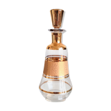 Golden liqueur carafe