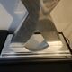 Lampe en X, croix, acier, design