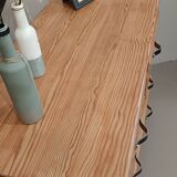 Commode bois massif et noir