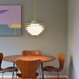 Set of Four Teak 3107 Dining Chairs by Arne Jacobsen for Fritz Hansen Denmark