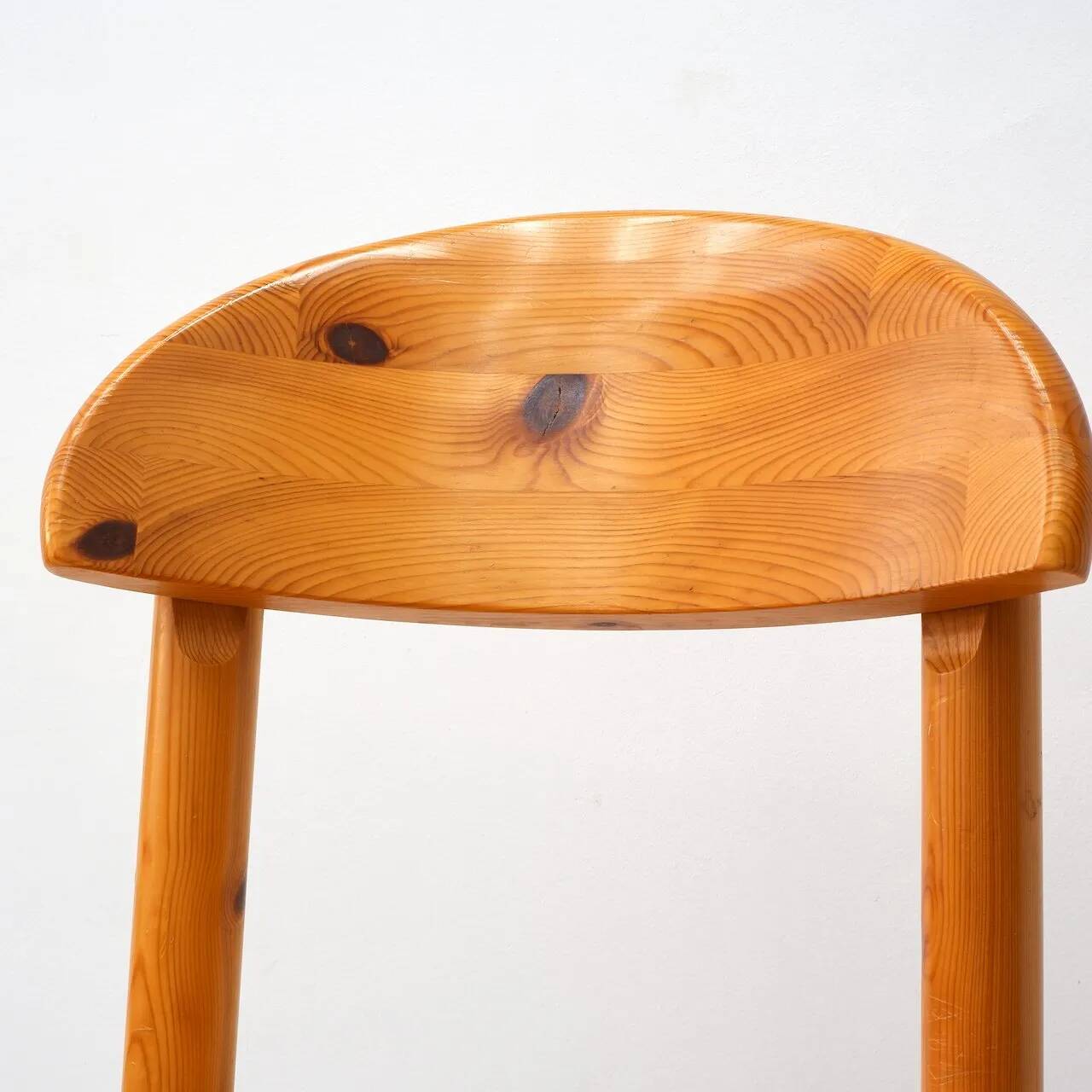 Fauteuil Rainer Daumiller en bois de pin