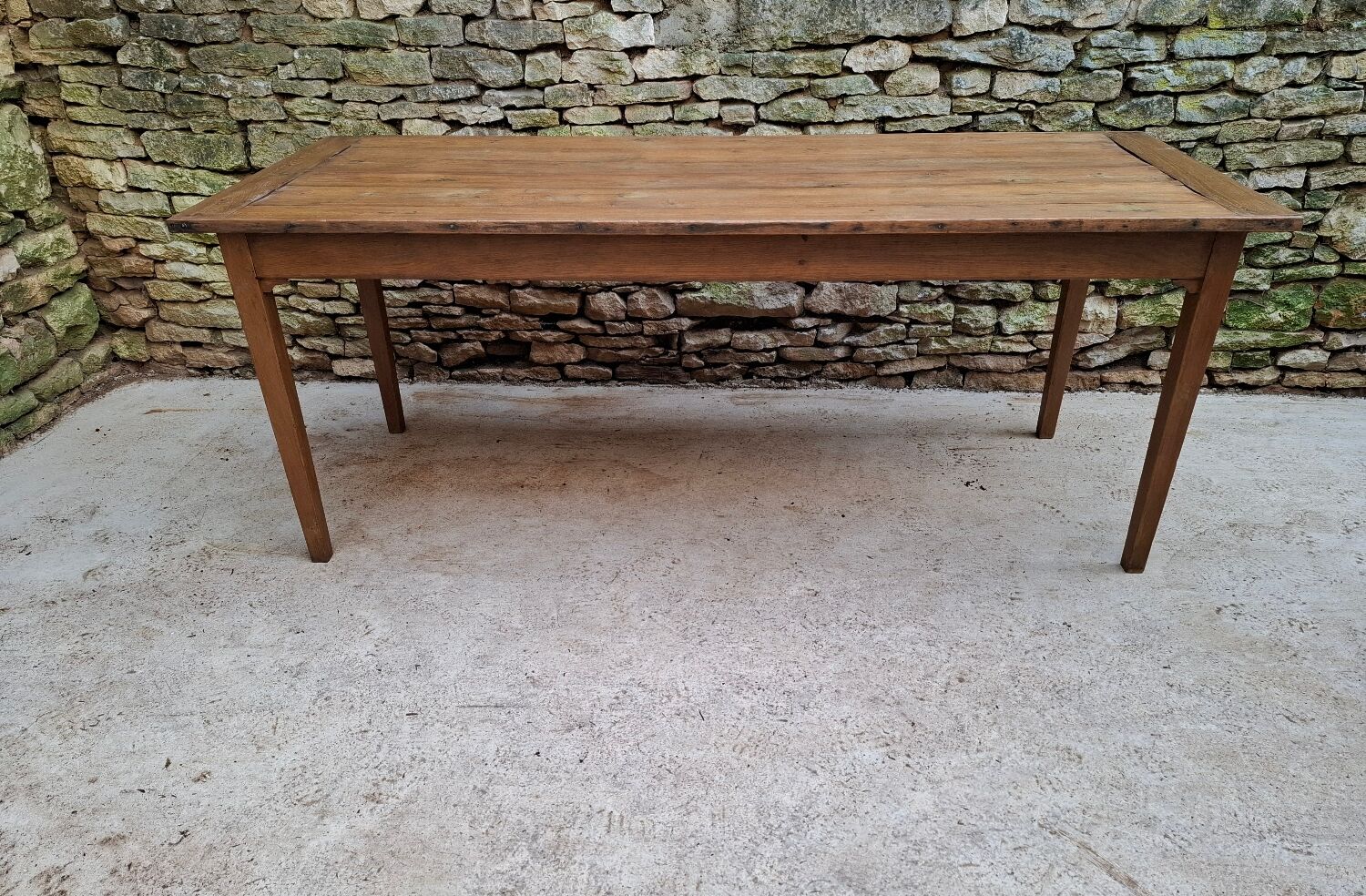 Oak farmhouse table 200cm
