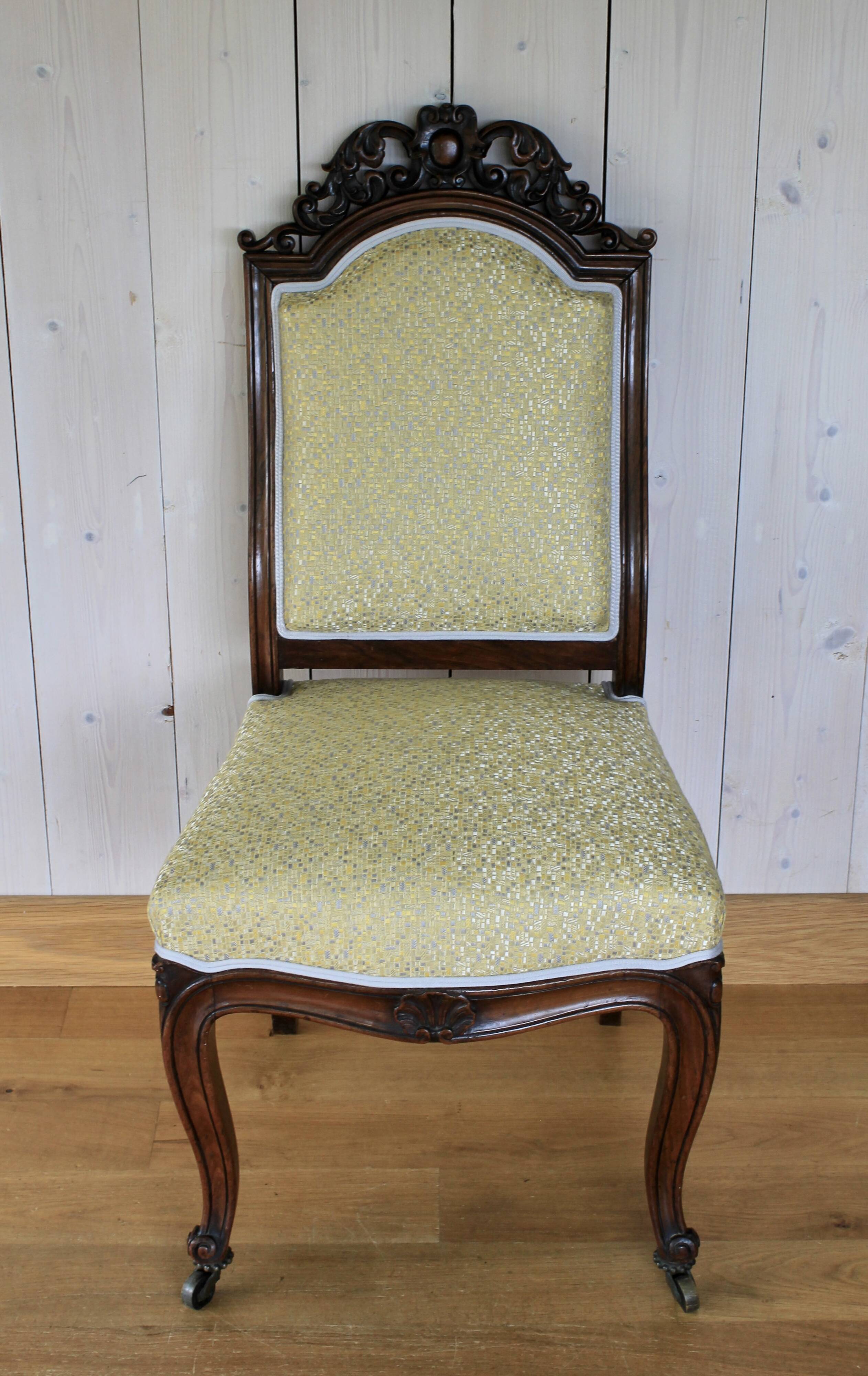 Louis-Philippe mahogany chair