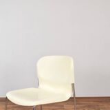 SM400K White Swing Chair by Gerd Lange for Drabert, Set of 4, 1980s