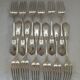36 antique silver-plated cutlery sets "Boulenger"