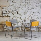 4 conference chairs from La Sorbonne, 1970