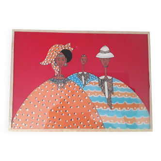 Senegalese painting