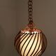 Hanging lamp wicker